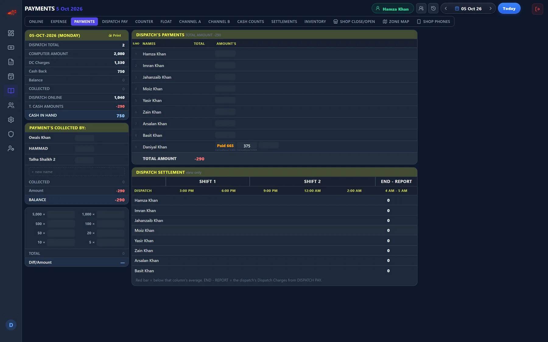 Axon Ledger — Payments